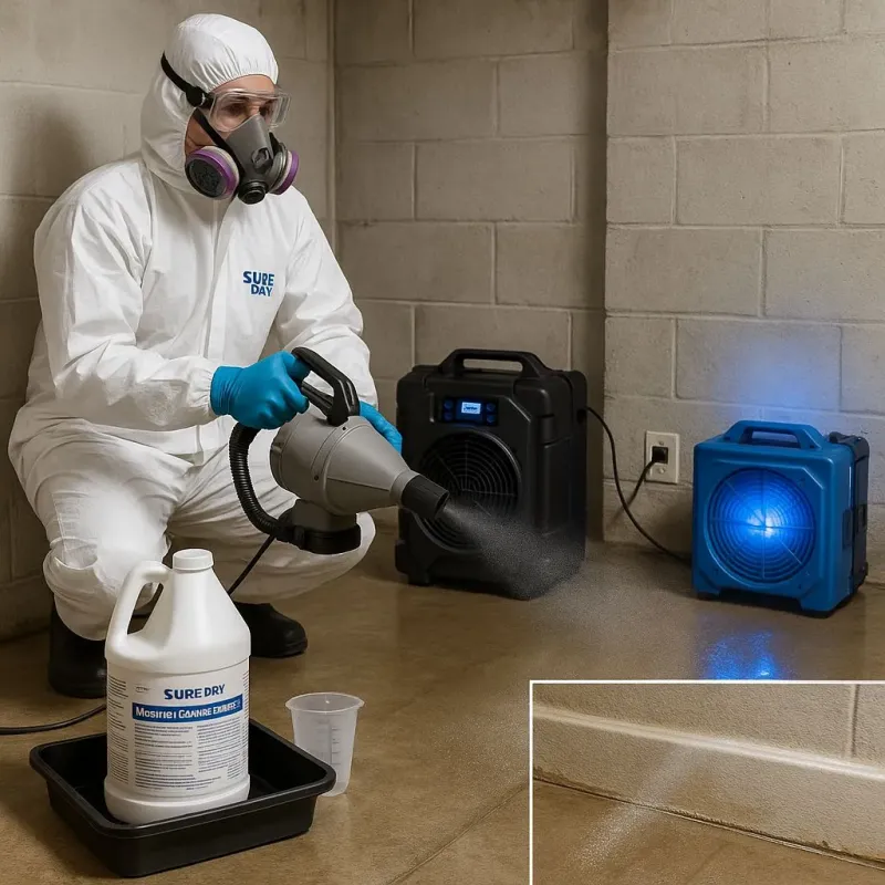 Sanitization and Odor Removal process in Alma, GA